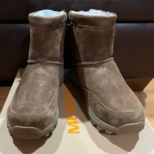 NIB Merrell Winter Pull On Leather Boots Earth - Men 10.5 Merrell | Shoes | Nib Merrell Winter Pull On Leather Boots  main image 2